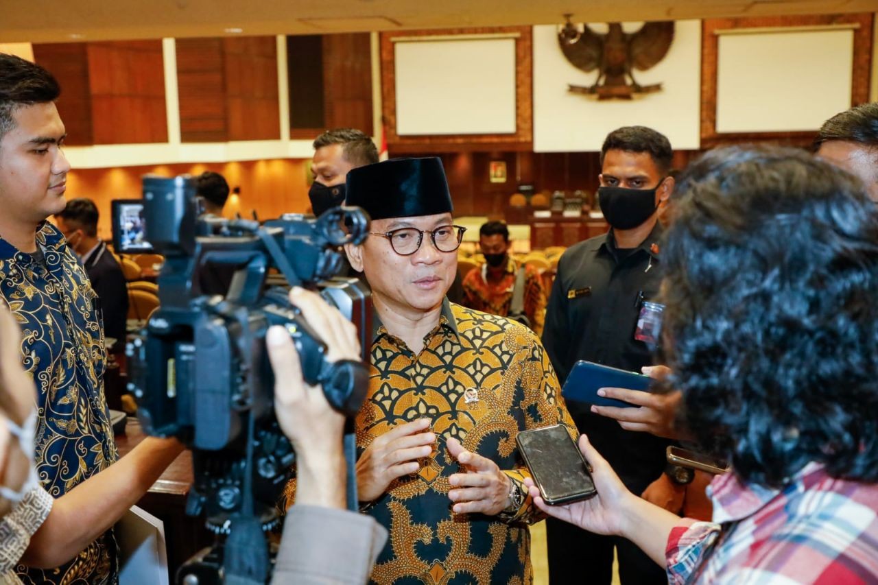 Terima Kunjungan Siswa MAN 2 Kota Malang, Yandri Susanto Bahas Wewenang MPR Dan PPHN