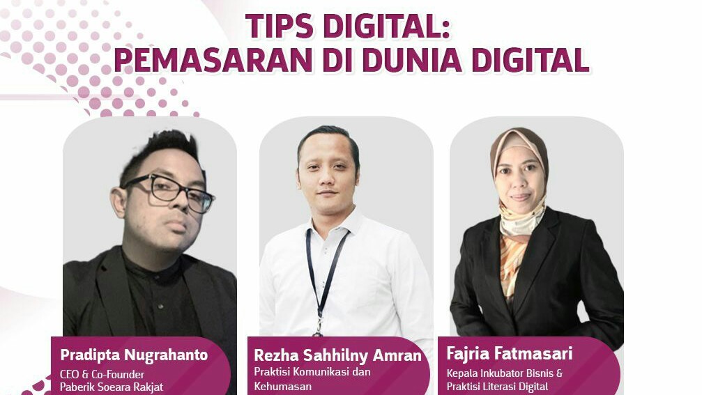 Webinar Kominfo Beri Tips Pemasaran yang Efektif di Dunia Digital