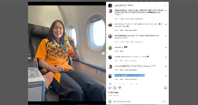 Pebulutangkis Malaysia Pearly Tan Uggah Fhoto, Netizen: Kamu Terlihat Sangat Cantik
