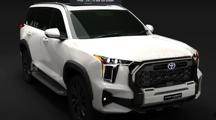 Penampilan Toyota Fortuner 2023 Bakal Manjakan Mata