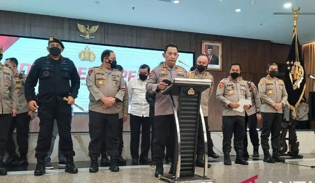 Kapolri Minta Jajaran Tindak Tegas Peredaran Gelap Narkoba dan Perjudian