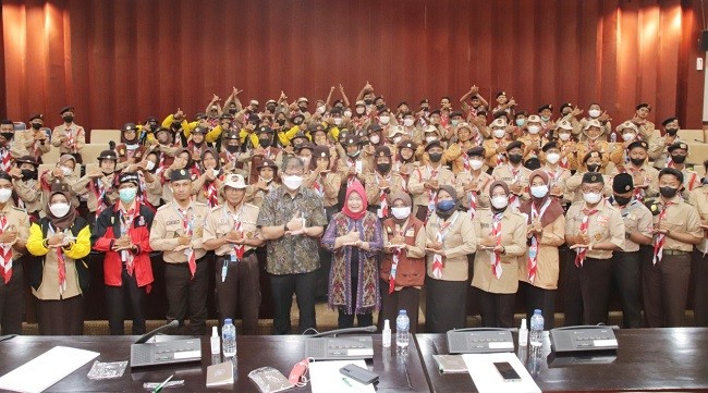 Di Hadapan Peserta Jambore Nasional XI Tahun 2022, Siti Fauziah Jelaskan Tupoksi MPR RI