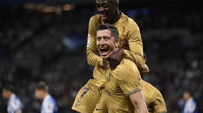 Barcelona Menang Meyakinkan 4-1 atas Sociedad