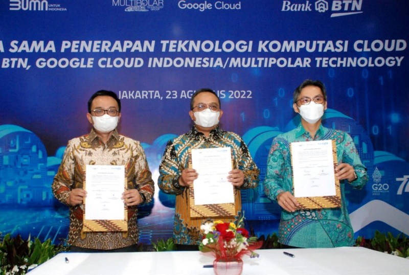 Tingkatkan Layanan, BTN Gandeng Google Cloud