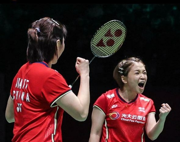 Meski dapat Perlawanan, Chen/Jia Juara Sektor Ganda Putri Turnamen BWF 2022