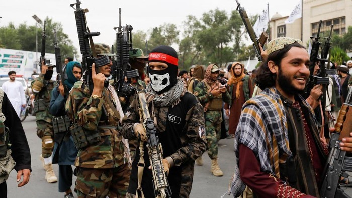 Taliban Rayakan 1 Tahun Kemenangan dari AS