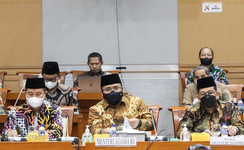 Menag Raker Dengan Komisi VIII DPR