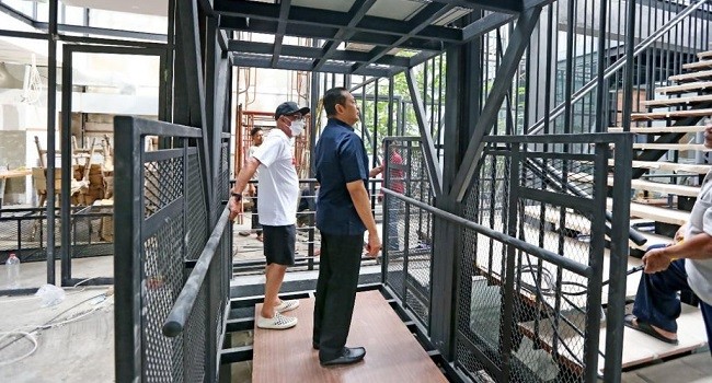 Bamsoet Tinjau Persiapan Black Stone Garage (IMI Lounge), Soft Launching 10 September 2022