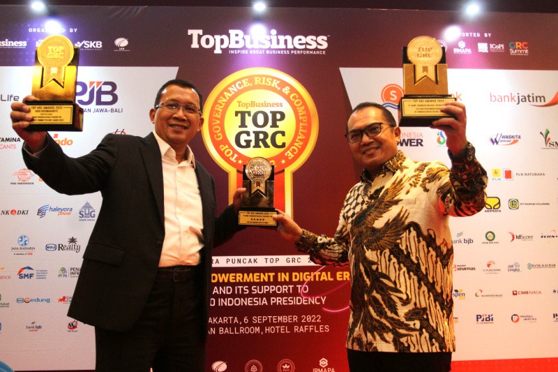 BTN Borong Penghargaan Top Governance Risk & Compliance 2022