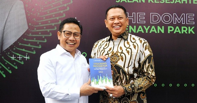 Ketua MPR RI Apresiasi Buku ‘Visioning Indonesia: Arah Kebijakan dan Peta Jalan Kesejahteraan’ Karya Muhaimin Iskandar