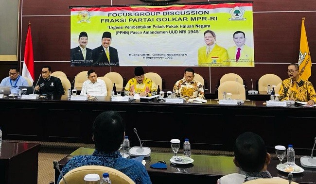 Fraksi Golkar MPR RI adakan FGDBahas PPHN