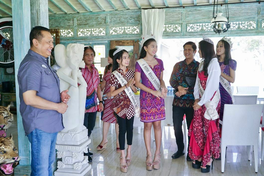Terima Puteri Anak dan Remaja Indonesia Bali 2022, Ketua MPR RI ajak Sebarkan Vaksin Ideologi