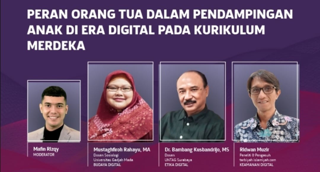 Orang Tua Dituntut Melek Teknologi Agar Tujuan Kurikulum Merdeka Belajar Terwujud