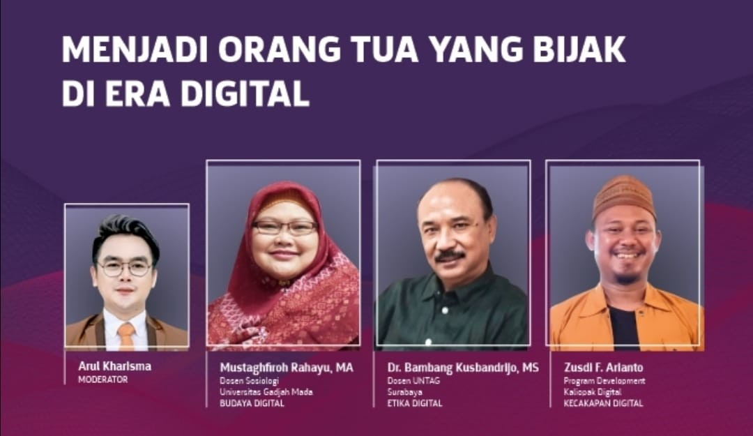 Pola Asuh Anak Makin Berat di Era Digital, Ini Masukkan untuk Orang Tua 