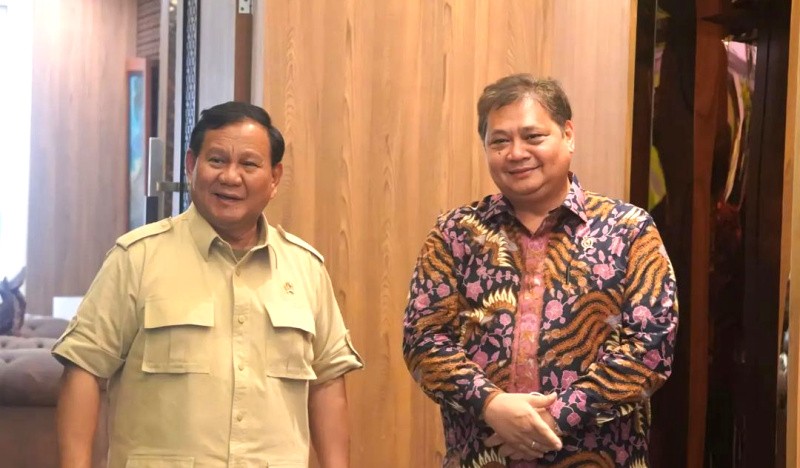 Pertemuan Airlangga dan Prabowo Cerminan Peta Koalisi Pilpres Masih Cair