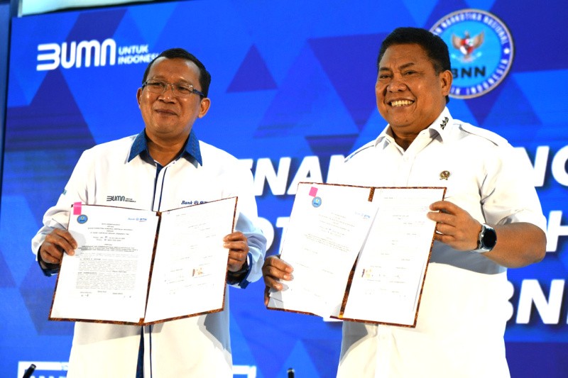 BTN Gandeng BNN Perluas Penerima Layanan Perbankan