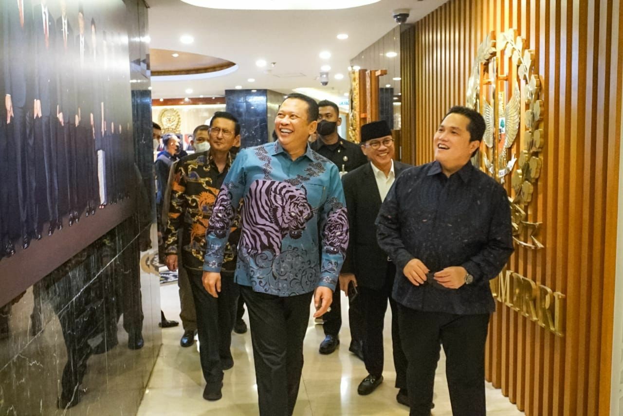 Ketua MPR RI Apresiasi Kementerian BUMN Dukung Pembentukan Forum MPR Dunia