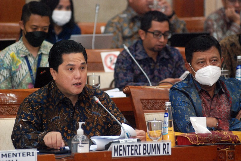 Meneg BUMN Raker Dengan Komisi VI DPR