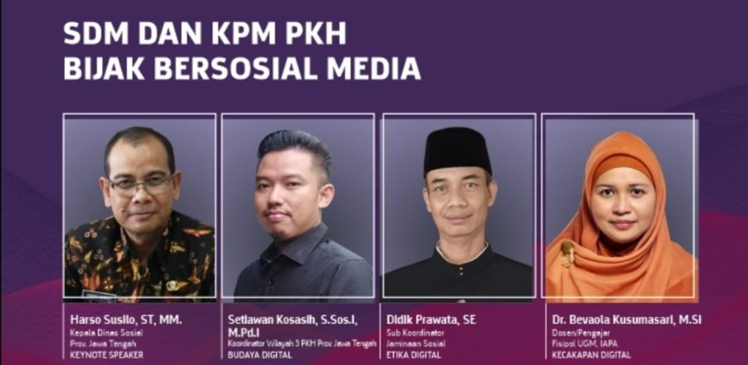 KPM PKH Didorong Bermedsos dengan Tanggung Jawab