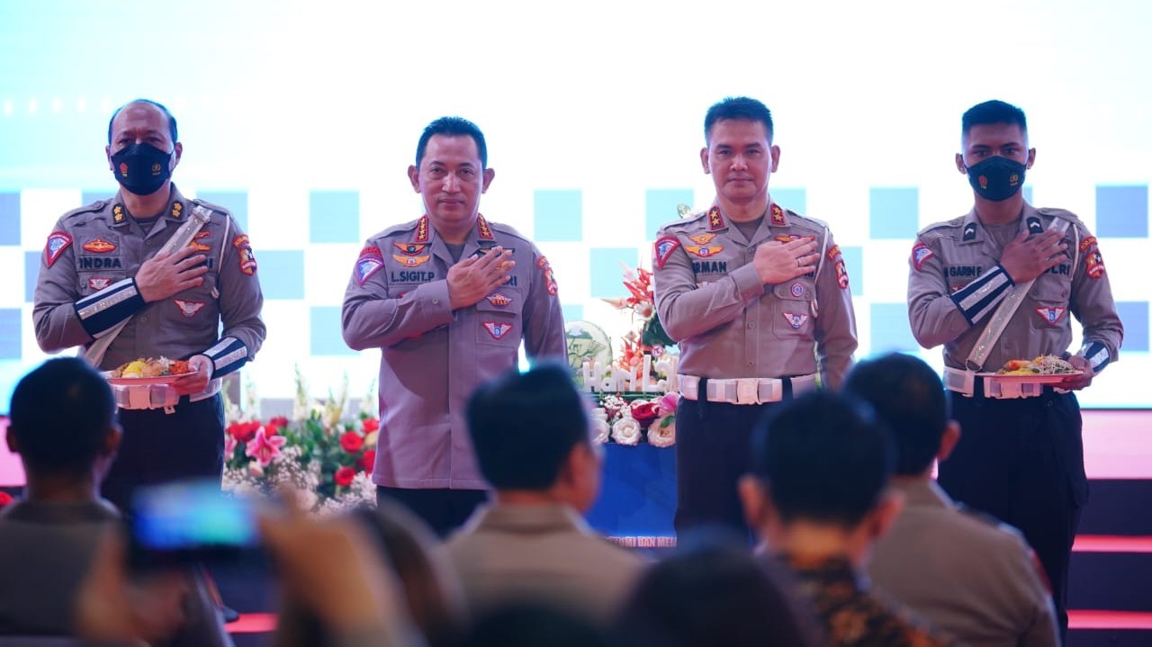Kapolri Resmikan Program Prioritas ETLE Nasional di 34 Polda Saat HUT Lantas ke-67