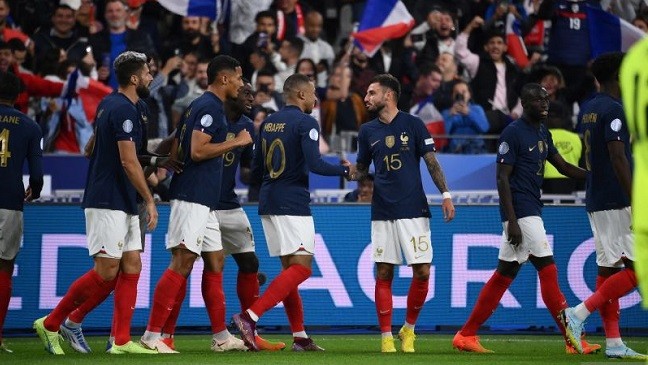 Gol Mbappe dan Giroud Bawa Prancis Tekuk Austria 2-0