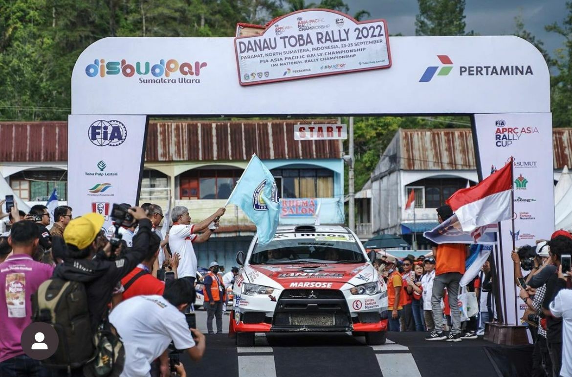 Bamsoet Apresiasi Pelaksanaan APRC Danau Toba Rally 2022