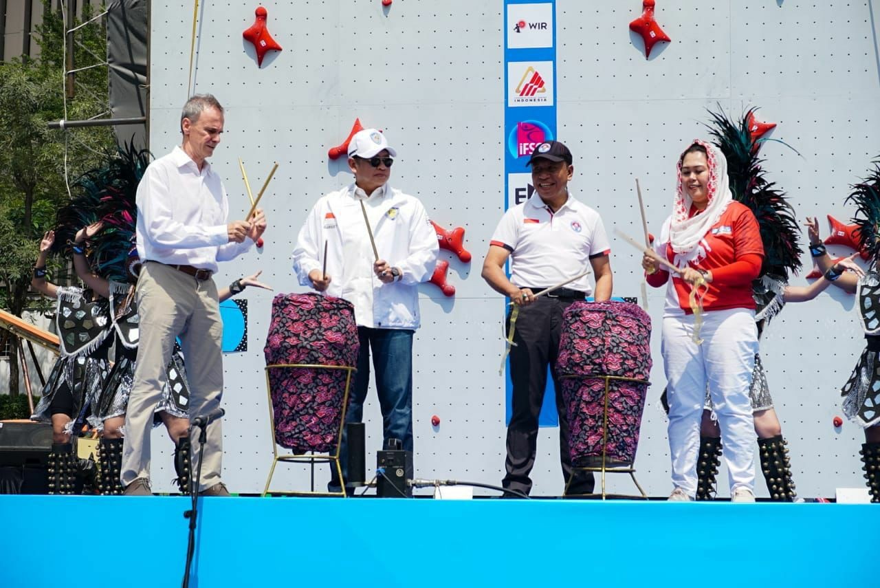 Ketua MPR RI Harap Atlet Indonesia Juarai International Federation of Sport Climbing World Cup