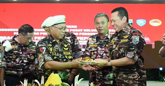Hadiri Pelantikan Generasi Muda FKPPI, Ketua MPR RI Ungkap FKPPI akan Kembali Gelar Pasukan Bela Negara 