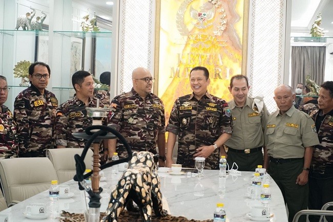 Terima Pengurus Daerah IX FKPPI DKI Jakarta, Ketua MPR RI Bamsoet Tegaskan Hindari Pencemaran ideologi Radikal