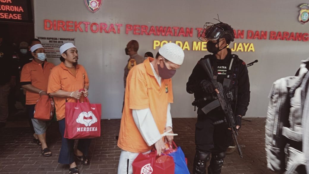 Berkas Lengkap, Polda Metro Serahkan 10 Tersangka Khilafatul Muslimin ke Kejaksaan