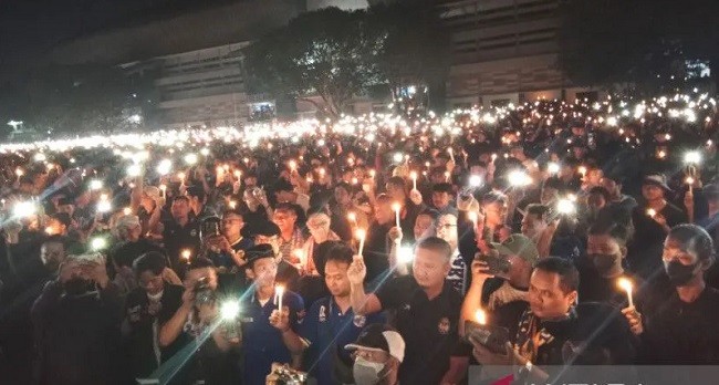 Kumpul di Yogyakarta, Ribuan Suporter Berbagai Klub se-Pulau Jawa Sepakat Damai