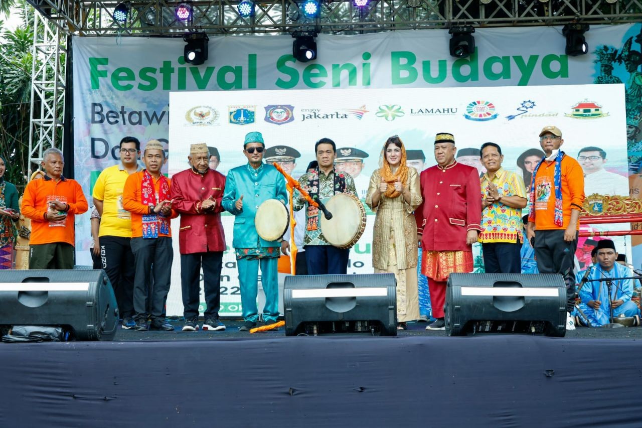 Fadel Muhammad: Festival Seni Budaya Betawi dan Gorontalo Wujud Bhinneka Tunggal Ika