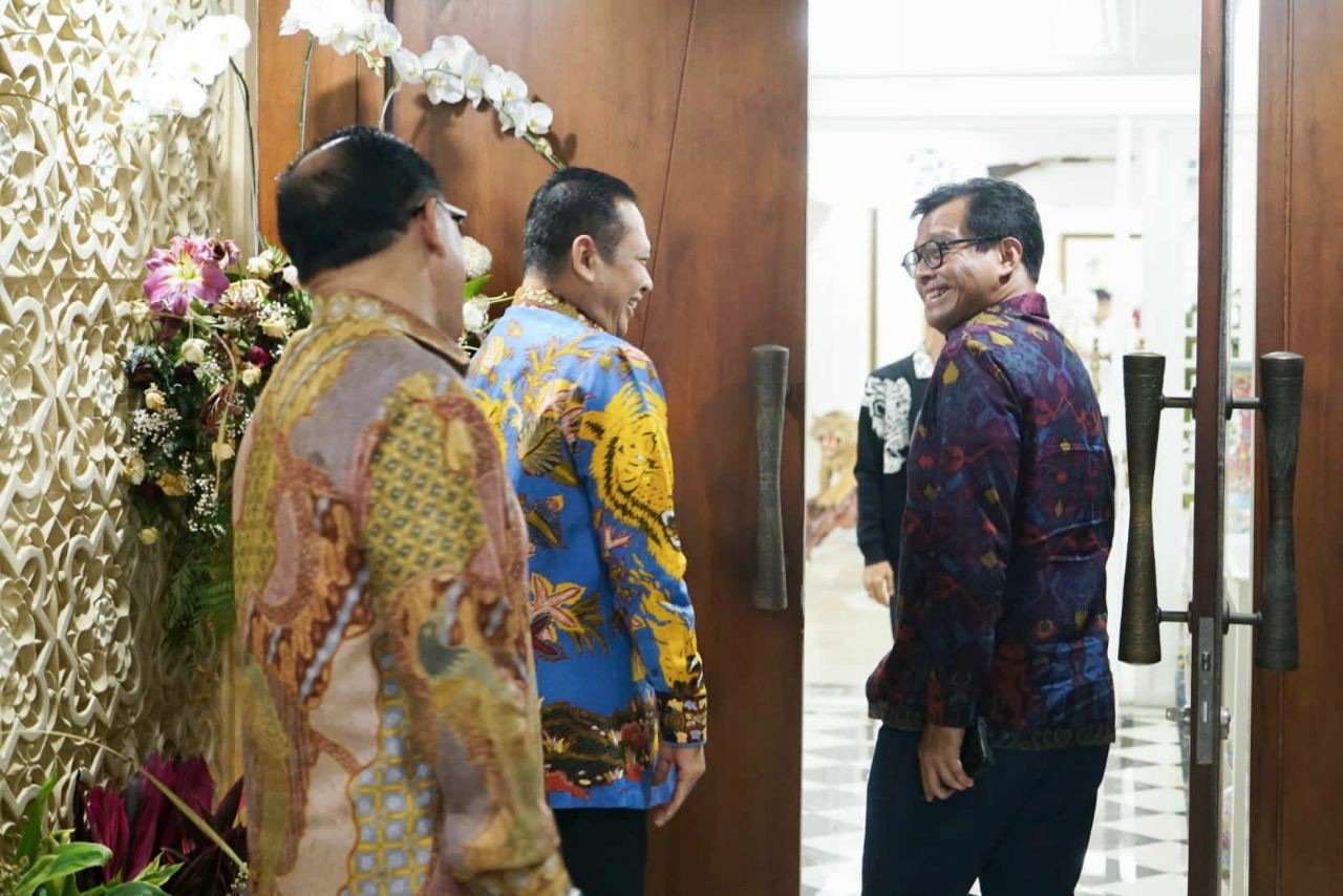 Terima Gubernur Lemhannas, Pimpinan MPR RI Bahas Antisipasi Ancaman Krisis Global