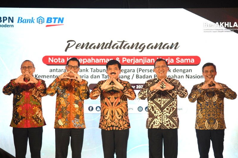BPN - BTN Siapkan Solusi Sertifikat Rumah Rakyat