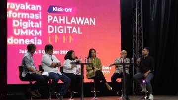 Program Kolaborasi Pahlawan Digital Untungkan UMKM dan Startup