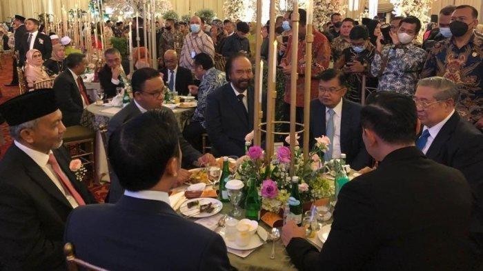 Anies Satu Meja dengan SBY-JK-Paloh di Acara Petinggi PKS, Ini yang Dibahas
