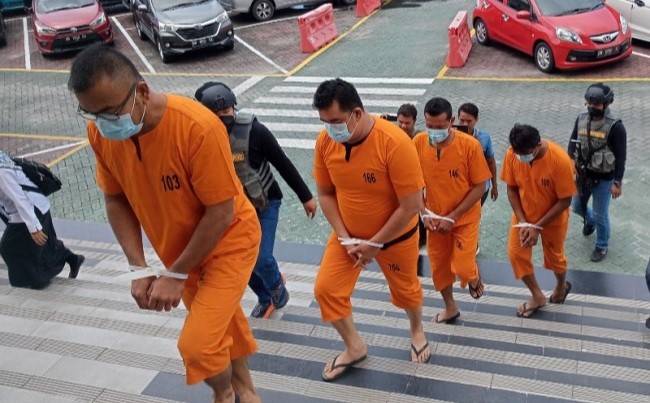 Polisi Tahan Empat Pelaku Pengeroyokan Wartawan di Pekanbaru