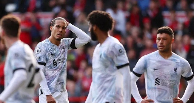 Liverpool Telan Kekalahan dari Nottingham Forest 0-1