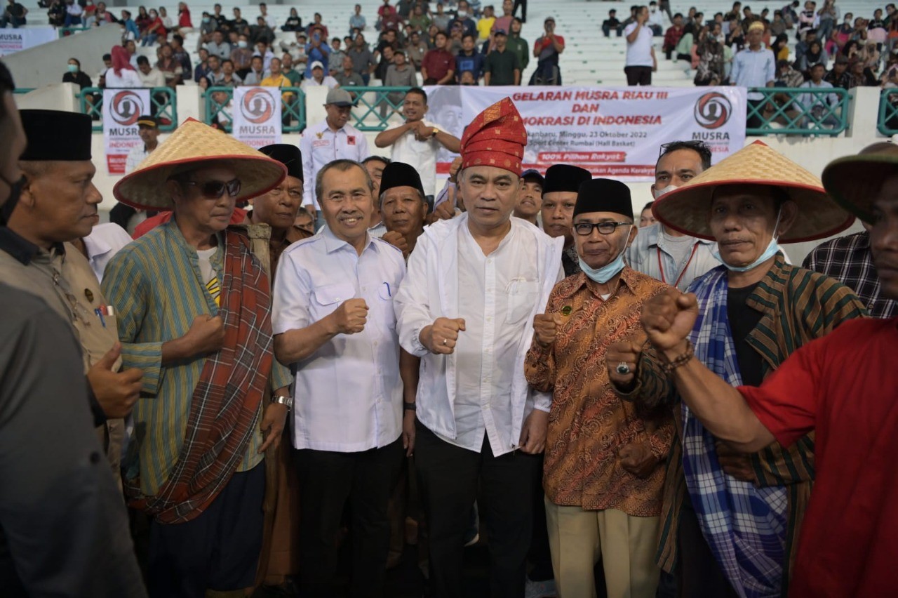 Musra III Riau Digelar, Ribuan Warga Riau Voting Calon Penerus Jokowi di 2024
