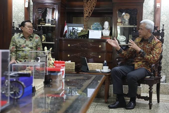 Dikunjungi Dubes Korsel, Ganjar Perkuat Potensi Kerjasama UMKM Mobil Listrik