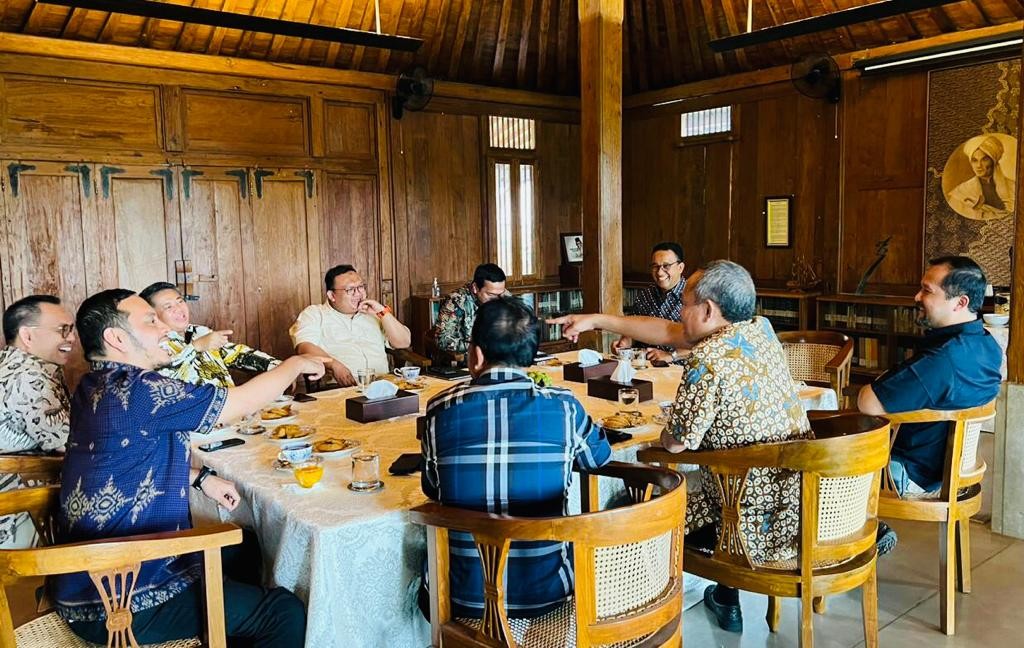 AHY Datang Saat Matangkan Koalisi Partai NasDem - PKS - Demokrat