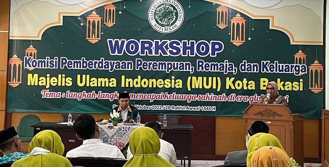 Plt Ketua TP PKK Sampaikan 4 Berdaya Perempuan di Workshop MUI