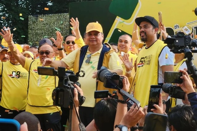 Golkar Yakin Elektabilitas Airlangga Terus Naik