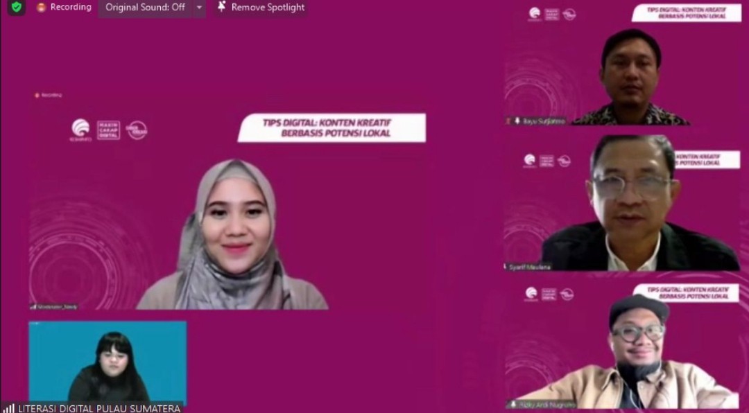 Ingin Kembangkan Konten Kreatif Berbasis Potensi Lokal, Ini yang Harus Diperhatikan