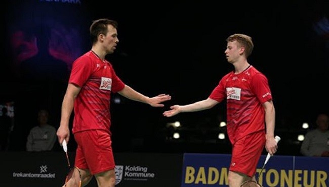 Kandaskan Wakil Jerman, Astrup/Rasmussen ke Semi Final HYLO Open 2022