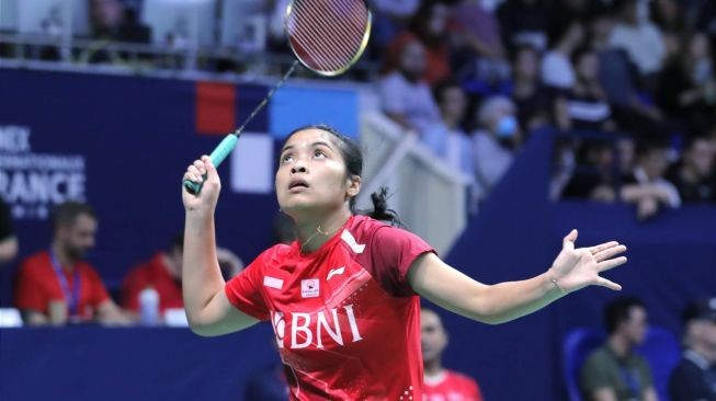 Gregoria Mariska Tunjung ke Semi Final HYLO Open 2022