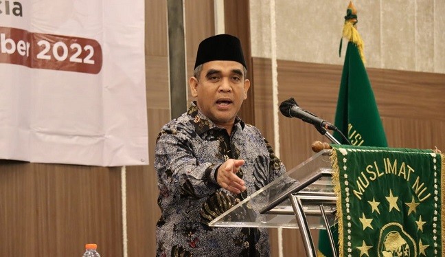 Di Hadapan Muslimat NU, Muzani Bicara Keikhlasan NU Menenangkan Rakyat dan Bangsa