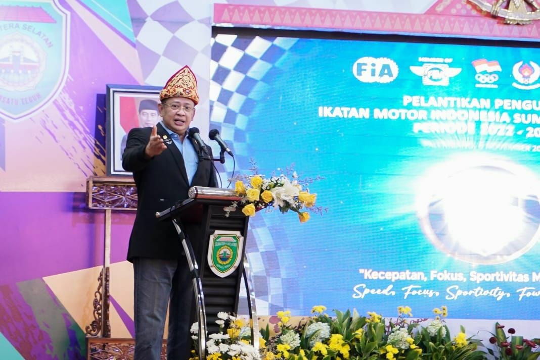 Lantik Pengurus IMI Sumatera Selatan, Bamsoet Ingin Palembang jadi Tuan Rumah Kejuaraan Dunia Motorcross MXGP 2023