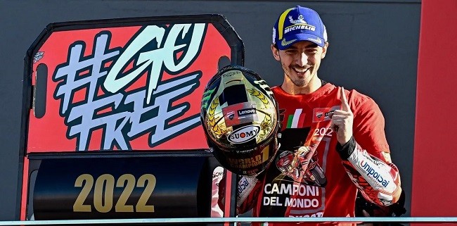 Italia Kembali Berjaya, Bagnaia Kunci Gelar Juara Dunia 2022 MotoGP