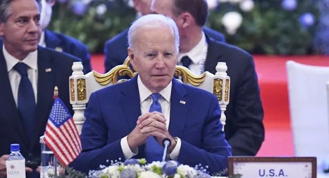 Joe Biden Tiba di Bali, Disambut Pasukan Jajar Kehormatan dan Penari Bali